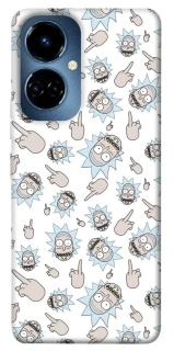 Чохол на TECNO Camon 19 Pro Rick and Morty style фото 1 з 1