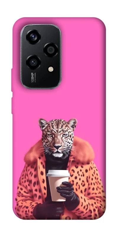 Чохол на Honor 200 Lite Леопард з кавою фото 1 з 1