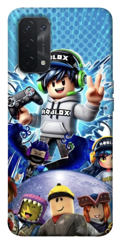 Чохол на Oppo A54 5G / A74 5G Roblox collage ver.3 фото 1 з 1