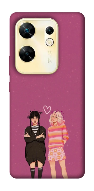 Чохол на Infinix Zero 30 4G Raven & Rainbow Wednesday фото 1 з 1