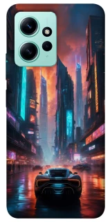 Чехол на Xiaomi Redmi Note 12 4G Cyber city фото 1 из 1