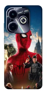 Чехол на Infinix Hot 40i Spider Man ver.2 фото 1 из 1