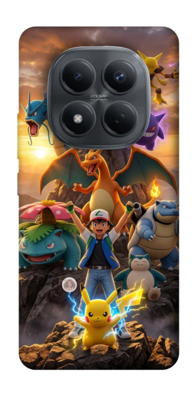 Чехол на Xiaomi Redmi Note 15 Pro 4G Pokemon фото 1 из 1