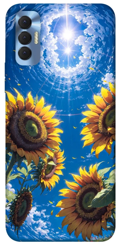 Чохол на TECNO Spark 8P Sunflowers фото 1 з 1