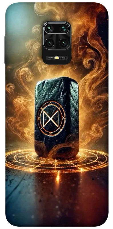 Чехол на Xiaomi Redmi Note 9s / Note 9 Pro / Note 9 Pro Max Руна Дагаз фото 1 из 1