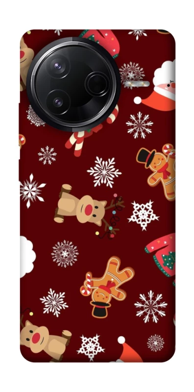 Чехол на Infinix Note 50 Pro Новогодний v6 фото 1 из 1