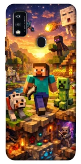 Чохол на ZTE Blade A51 Minecraft v6 фото 1 з 1