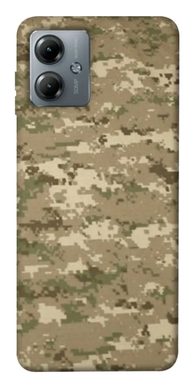 Чохол на Motorola Moto G14 camouflage v4 фото 1 з 1