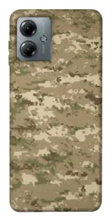 Чохол на Motorola Moto G14 camouflage v4 фото 1 з 1
