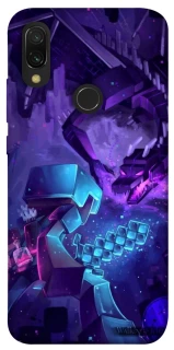 Чохол на Xiaomi Redmi 7 Minecraft dragon фото 1 з 1