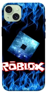 Чехол на Apple iPhone 15 Plus (6.7") Roblox Galaxy Flame Logo фото 1 из 1