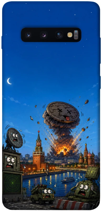 Чохол на Samsung Galaxy S10+ Moscow never sleeps ver.8 фото 1 з 1
