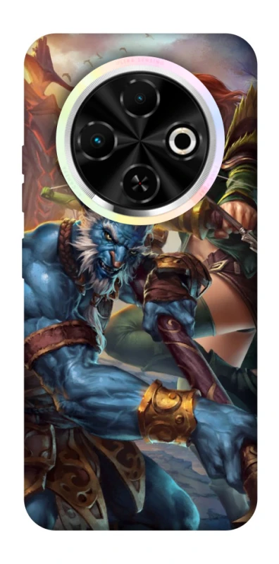 Чехол на TECNO Spark 30C Dota heroes фото 1 из 1