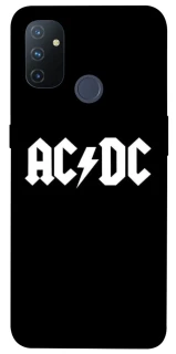 Чехол на OnePlus Nord N100 AC/DC logo фото 1 Чехол на OnePlus Nord N100 AC/DC logo фото 1 из 1
