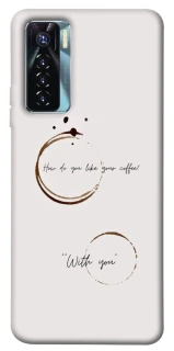 Чехол на TECNO Camon 17 Pro Coffee with you фото 1 из 1