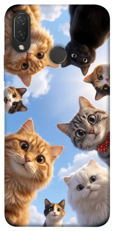 Чехол на Huawei P Smart+ (nova 3i) Cats фото 1 из 1