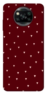 Чехол на Xiaomi Poco X3 NFC / Poco X3 Pro Smal hearts фото 1 из 1