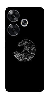 Чехол на Xiaomi Poco F6 Black tsunami фото 1 Чехол на Xiaomi Poco F6 Black tsunami фото 1 из 1