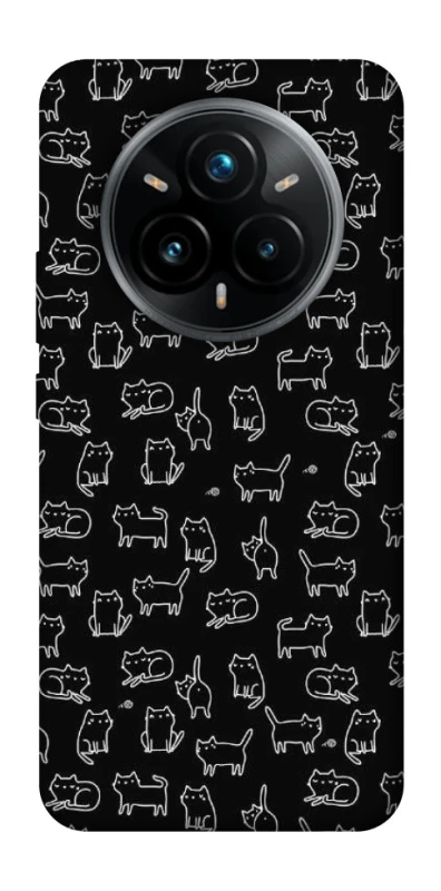 Чохол на Realme 14 Pro+ Black Cats фото 1 з 1