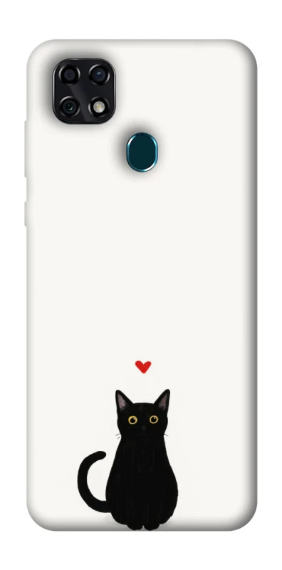 Чохол на ZTE Blade 20 Smart cat in love фото 1 Чохол на ZTE Blade 20 Smart cat in love фото 1 з 1