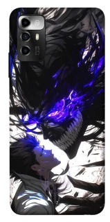 Чохол на ZTE Blade V40 Vita Black soul anime фото 1 з 1