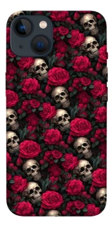 Чохол на Apple iPhone 13 (6.1") Черепа та рози фото 1 з 1
