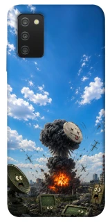 Чехол на Samsung Galaxy A03s Moscow never sleeps ver.6 фото 1 из 1
