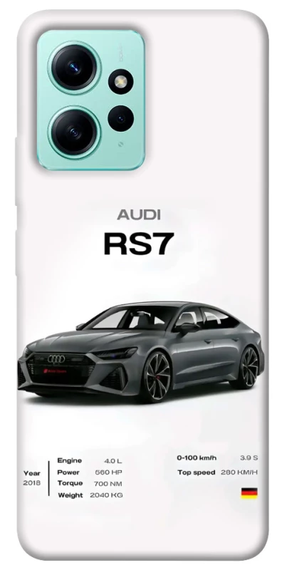 Чехол на Xiaomi Redmi Note 12 4G Audi RS7 фото 1 из 1
