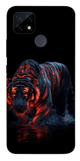 Чохол на Realme C21Y fire tiger фото 1 з 1