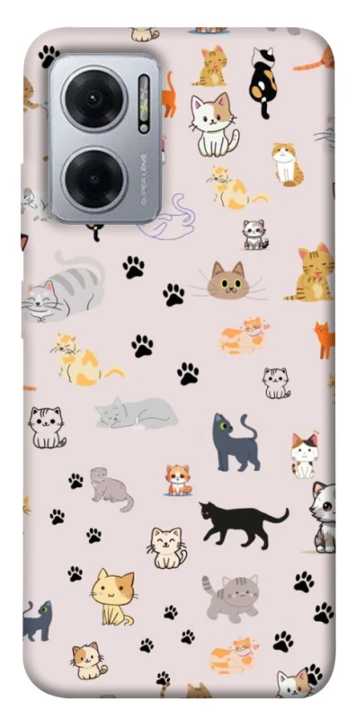 Чохол на Xiaomi Redmi Note 11E Cat style ver.1 фото 1 з 1