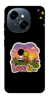Чехол на TECNO Spark Go 1 Love is ver.5 фото 1 из 1