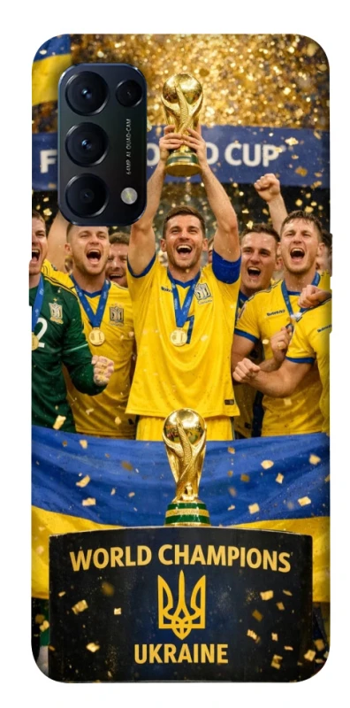 Чохол на Oppo Reno 5 4G UA-Football ver.5 фото 1 з 1