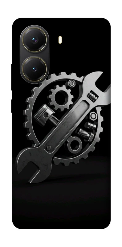 Чохол на Xiaomi Poco X7 Pro Mechanic v2 фото 1 з 1