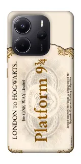Чохол на Xiaomi Redmi Note 14 4G (Europe version) Ticket 9-3/4 фото 1 з 1
