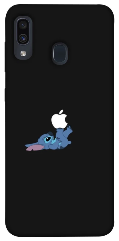 Чохол на Samsung Galaxy A20 / A30 Apple logo ver.9 фото 1 з 1