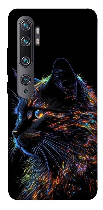 Чохол на Xiaomi Mi Note 10 / Note 10 Pro / Mi CC9 Pro Чорний кіт фото 1 з 1