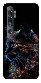 Чохол на Xiaomi Mi Note 10 / Note 10 Pro / Mi CC9 Pro Чорний кіт фото 1 з 1