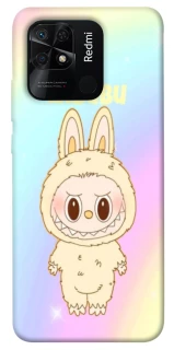 Чехол на Xiaomi Redmi 10C Fluffy Rainbow Labubu фото 1 из 1