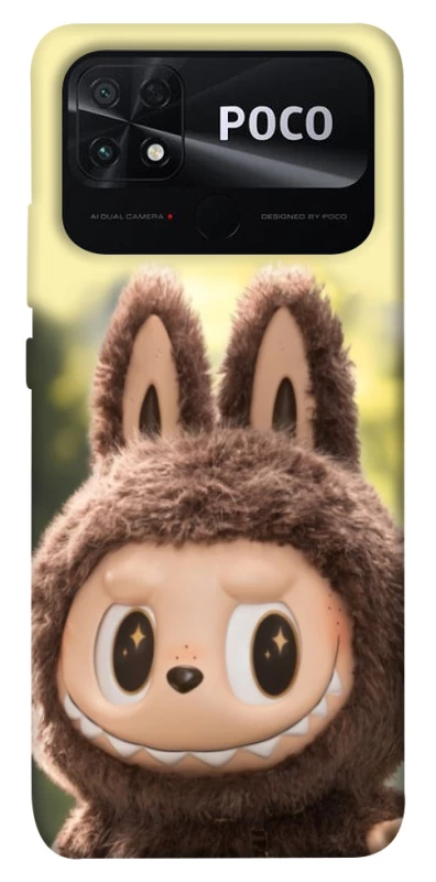 Чехол на Xiaomi Poco C40 Forest Smile Labubu фото 1 из 1