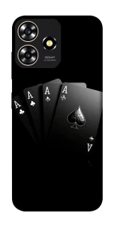 Чохол на ZTE Blade A73 4G Black Cards фото 1 з 1