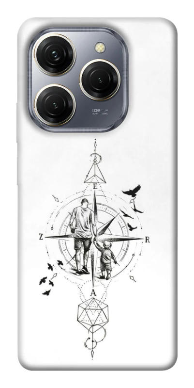 Чехол на TECNO Spark 20 Pro Tattoo ver.9 фото 1 из 1