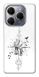 Чехол на TECNO Spark 20 Pro Tattoo ver.9 фото 1 из 1