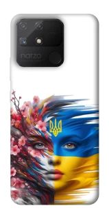 Чохол на Realme Narzo 50A Flowering Ukraine фото 1 з 1