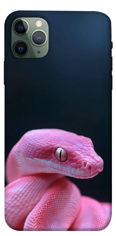 Чехол на Apple iPhone 11 Pro Max (6.5") Розовая Змея фото 1 из 1