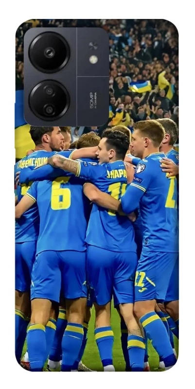 Чехол на Xiaomi Poco C65 Сборная Украины v3 фото 1 из 1