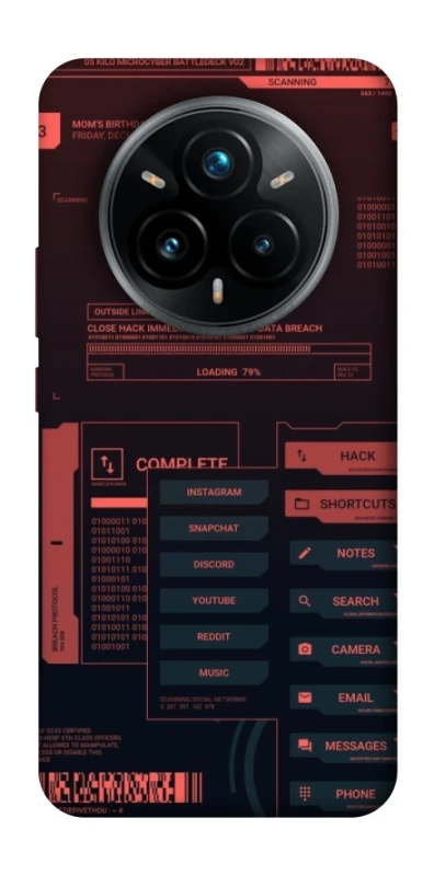 Чохол на Realme 14 Pro+ Attention фото 1 з 1