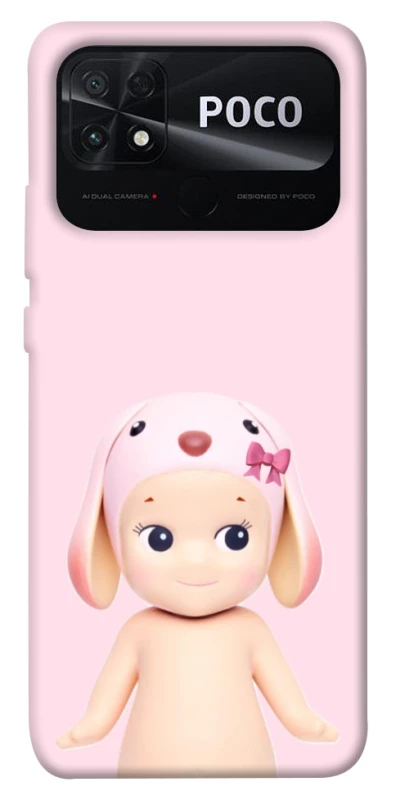 Чехол на Xiaomi Poco C40 Pink Ribbon Hop фото 1 из 1