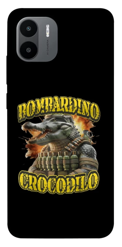 Чохол на Xiaomi Redmi A1+ / Poco C50 / A2+ Bombardino Crocodilo фото 1 з 1