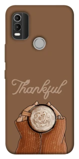 Чохол на Nokia C21 Plus Thankful coffee фото 1 з 1