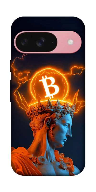 Чехол на Google Pixel 9 Bitcoin God фото 1 из 1